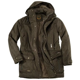 Winterjacke XXL Jagdjacke Schwarzwald dunkelbraun