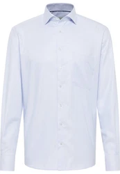 Eterna Langarmhemd COMFORT FIT Hellblau