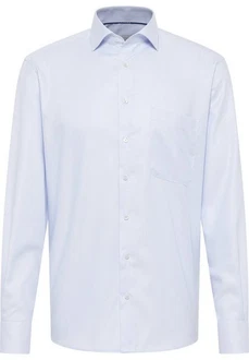 Eterna Langarmhemd COMFORT FIT Hellblau