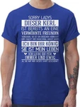 Shirtracer T-Shirt Sorry Ladys dieser Kerl ist bereits vergeben weiß