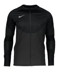 Nike Sweatjacke Strike Winter Warrior Trainingsjacke Schwarz/Grau/Dunkelgrau