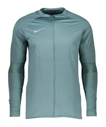 Nike Sweatjacke Strike Winter Warrior Trainingsjacke Grün/Hellblau/Grau/Türkis