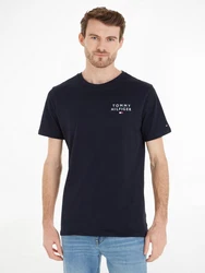 Tommy Hilfiger Underwear T-Shirt CN SS TEE LOGO marine/rot/weiß