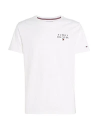 T-Shirt CN SS TEE LOGO mit Tommy Hilfiger Markenlogo-Druck