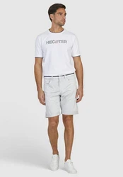 HECHTER PARIS Shorts Grau/Hellgrau