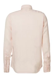 BOSS ORANGE Langarmshirt mit Kontrastdetails Rosa/Lila