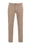 Alberto Chinohose Hose Chino ROB Khaki/Beige/Braun
