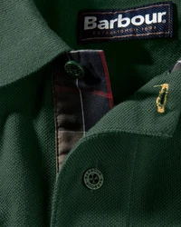 Barbour Poloshirt Polo Tartan Pique Dunkelgrün/Grün