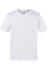 JP1880 T-Shirt Basic V-Ausschnitt Hellblau/Weiß/Creme