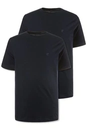 T-Shirt T-Shirts Basic 2er-Pack Rundhals bis 8XL (2-tlg)