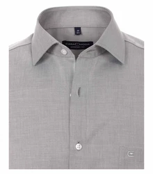 CASAMODA Langarmhemd Comfort Fit Grau/Hellgrau/Dunkelgrau