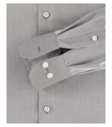 CASAMODA Langarmhemd Comfort Fit Grau/Hellgrau/Dunkelgrau