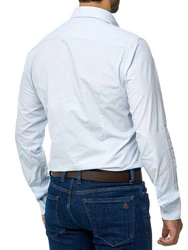 BARBONS Businesshemd Tailored-Fit Langarm 