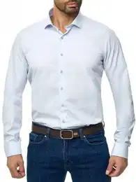 Businesshemd Bgelleicht Tailored-Fit Langarm