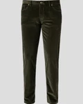 Hiltl 5-Pocket Jeans Dunkelgrün/Grün