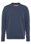 DELMAO Sweatshirt Regular Fit Basic-Stil Blau/Grau/Hellblau/Dunkelblau