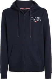 Hoodie FZ HOODIE HWK mit Tommy Hilfiger Logoaufdruck