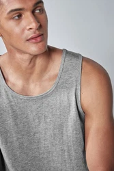 Next Tanktop Top Hellgrau/Grau/Dunkelgrau