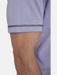 Jan Vanderstorm T-Shirt NORDGER Lila/Dunkelblau/Beige/Blau