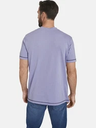 Jan Vanderstorm T-Shirt NORDGER Lila/Dunkelblau/Beige/Blau