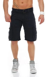 Cargoshorts Herren Shorts PARACHUTE (mit abnehmbarem Grtel) Shorts, kurze Hose, unifarben