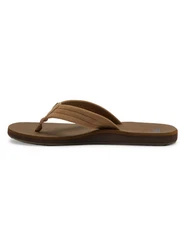 Quiksilver Carver Suede Core Sandale Braun