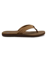Quiksilver Carver Suede Core Sandale Braun