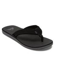 Quiksilver Carver Suede Core Sandale Schwarz/Grau