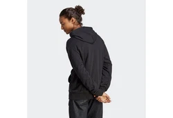 adidas Sportswear Kapuzensweatshirt Essentials French Terry Big Logo Hoodie Schwarz