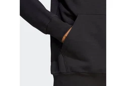 adidas Sportswear Kapuzensweatshirt Essentials French Terry Big Logo Hoodie Schwarz