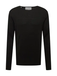 SELECTED HOMME Strickpullover SLHROME Schwarz