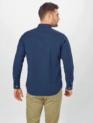 SELECTED HOMME Langarmhemd Rick (1-tlg) Dunkelblau/Blau/Hellblau