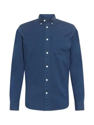 SELECTED HOMME Langarmhemd Rick (1-tlg) ultramarinblau