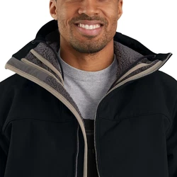 Carhartt Winterjacke Super Dux Relaxed Fit Sherpa-Lined Active Schwarz