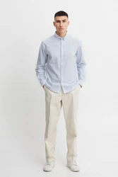 !Solid Langarmhemd SDVal Stripe 21107617