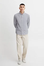 !Solid Langarmhemd SDVal Stripe 21107617