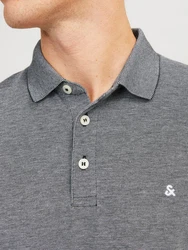 Jack & Jones Poloshirt JJEPAULOS POLO SS NOOS Light Grey Melange