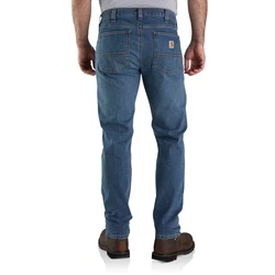 Carhartt Regular-fit Jeans Rugged Flex Relaxed Fit Tapered Jeans blau/Blau (arcadia)