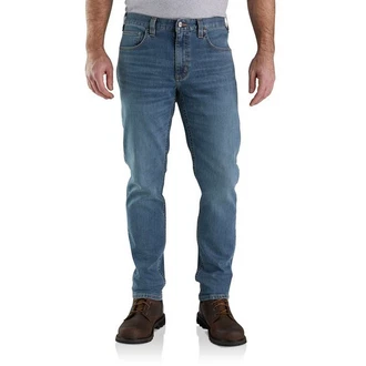 Carhartt Regular-fit Jeans Rugged Flex Relaxed Fit Tapered Jeans blau/Blau (arcadia)