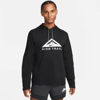 Nike Kapuzensweatshirt DRI-FIT TRAIL MAGIC HOUR MEN'S PULLOVER TRAIL RUNNING HOODIE Schwarz/Hellblau/Rosa/Dunkelgrau