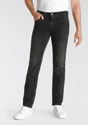 Levi's Slim-fit Jeans 511 SLIM Schwarz/Orange/Dunkelgrau