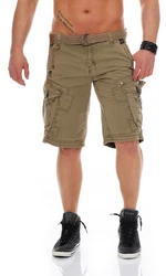 Geographical Norway Cargoshorts G-PERLE unifarben / camouflage
