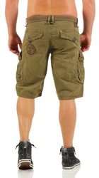 Geographical Norway Cargoshorts G-PERLE unifarben/camouflage