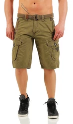 Geographical Norway Cargoshorts G-PERLE unifarben/camouflage