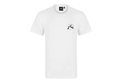 Rusty T-Shirt ADVOCATE SHORT SLEEVE TEE Weiß/Schwarz