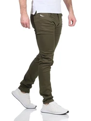 Diesel Skinny-fit-Jeans R-TROXER-A Khaki/Dunkelgrün/Creme/Weiß