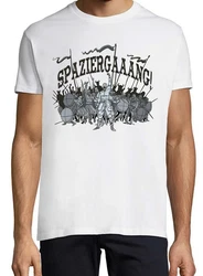 Youth Designz T-Shirt Spaziergaaang Blau/Beige