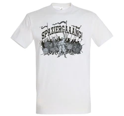 Youth Designz T-Shirt Spaziergaaang Blau/Beige