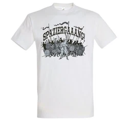 Youth Designz T-Shirt Spaziergaaang Blau/Beige