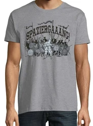 Youth Designz T-Shirt Spaziergaaang Blau/Grau